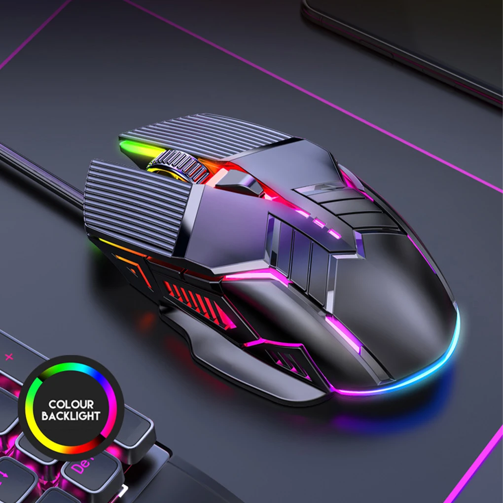 ABS USB Mouse With Wide Compatibility Laptop And Computer USB Self-auto Installation Gamer Mouse