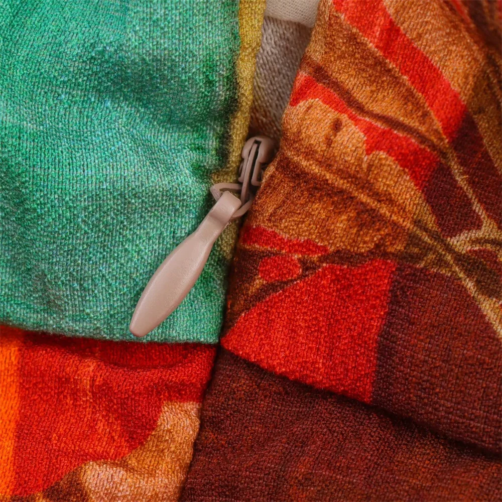 Abito longuette stampato stile tropicale da donna Decorazione Primavera/Estate Nuovo prodotto Abbigliamento casual da donna