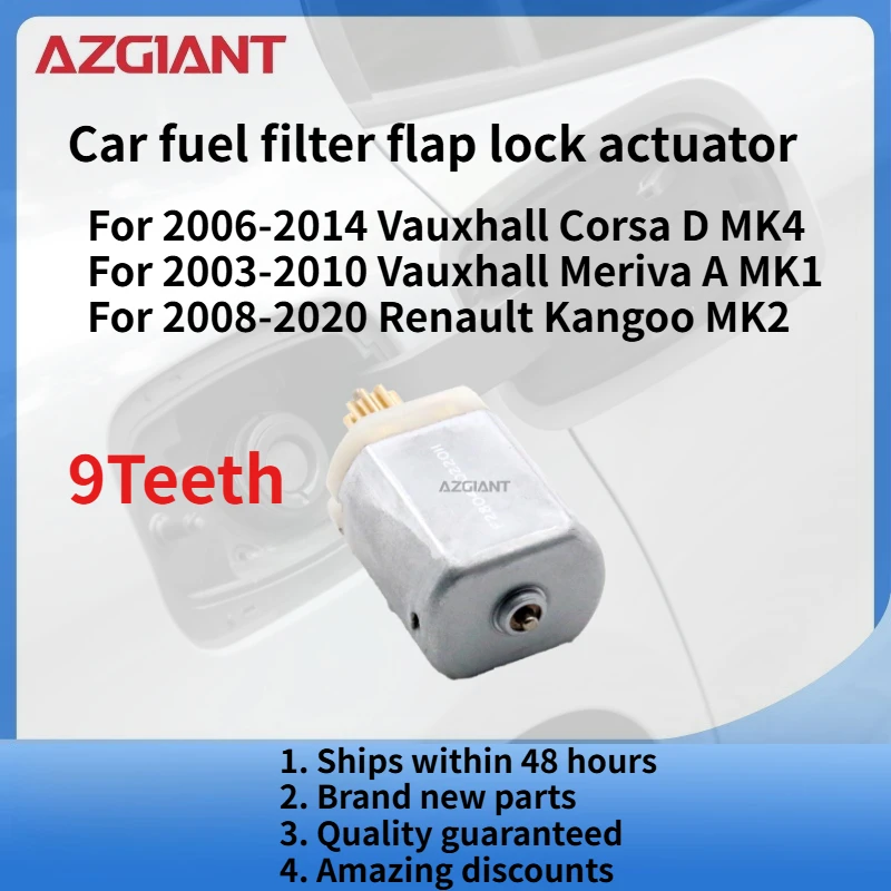 

For 2006-2014 Vauxhall Corsa D MK4/Meriva A MK1 2003-2010 Car Fuel Filler Flap Open Lock Release Actuator Core Motor New parts