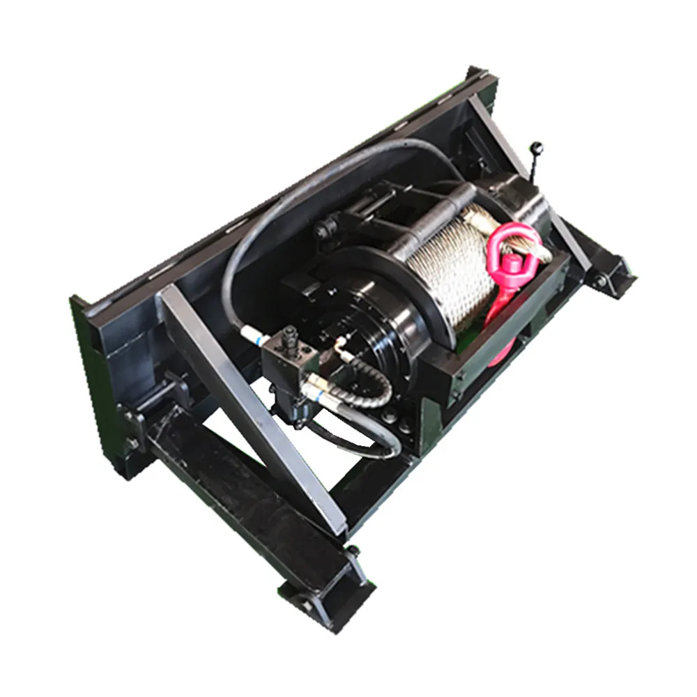 

Log winch pulling machine 3 ton winch is used for picking up tracks