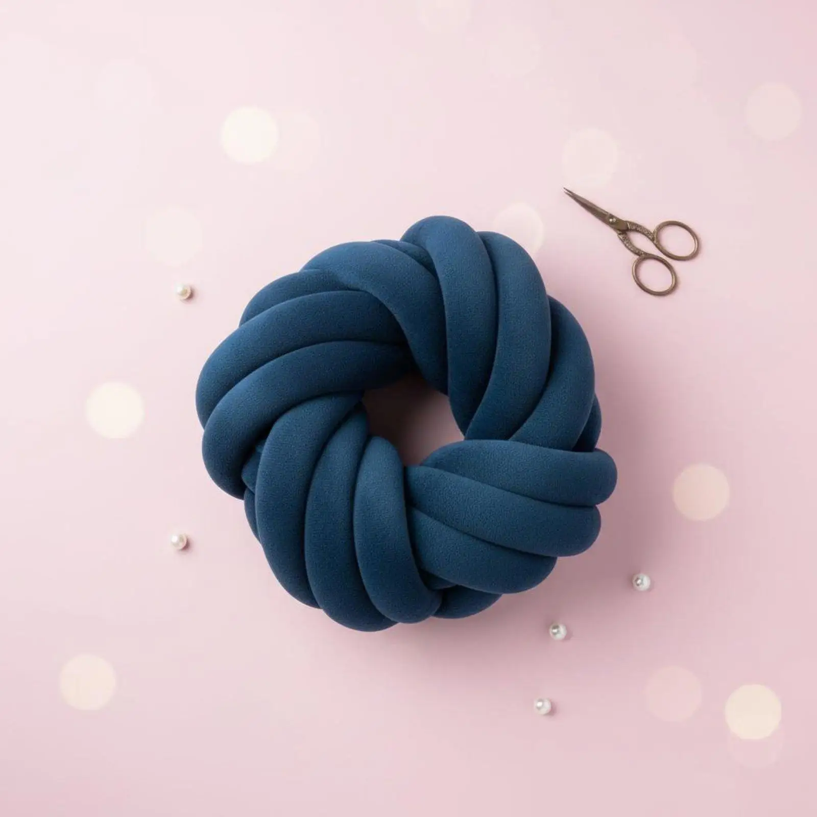 Velvet Tube Yarn Beginner Friendly Filled Yarn No Shedding Craft Material for Crafters, Beginners, Home Decor
