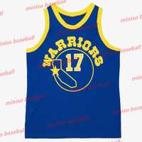 Classics Men's Chris Mullin Royal Golden State 1985_86 Hardwood American New Jersey Summer Basketball Warriors Adults_Kid