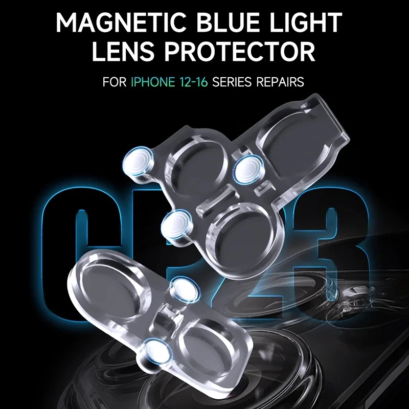 

Mechanic CP23 крышка объектива камеры магнитная защита для iPhone 12 ~ 16 Pro Max задняя камера паяльный ремонт щит крышка инструмент