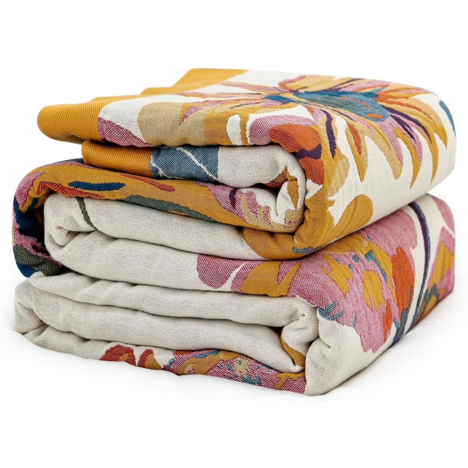 

Bohemian Blanket Large 90 "x 90" Sofa Warm Blanket Living Room Set Summer Comfort Blanket