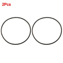 2Pcs Model 5M375 Lathe Belt For WM210V Metal Mini Lathe Drive Belt Black Polyurethane Power Transmission Belts
