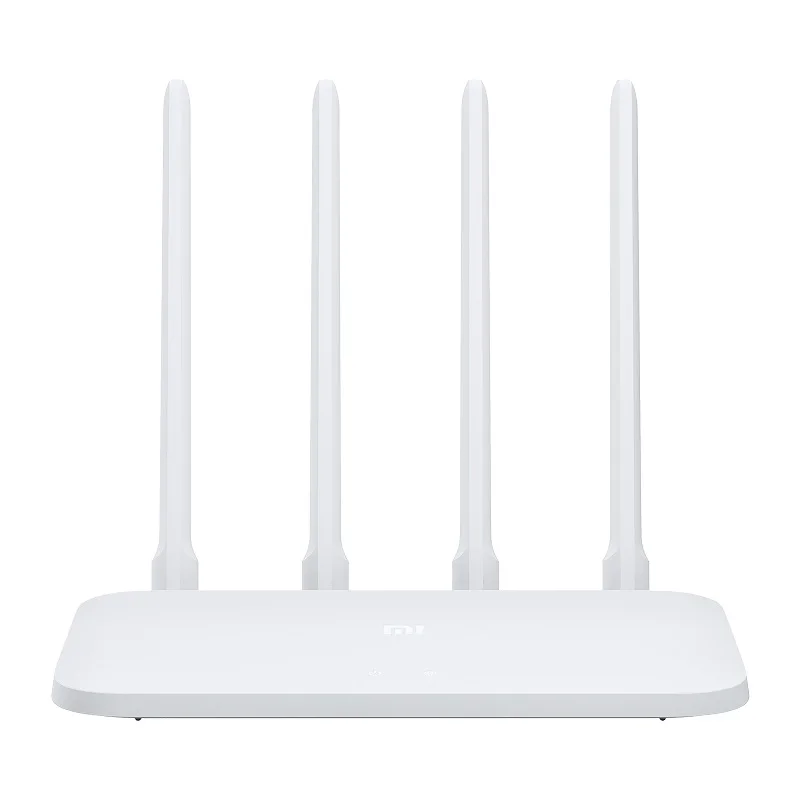 Router Xiaomi 4C Porte Gigabit da 300 Mbps APP Gestione remota 4 antenne per una copertura WiFi domestica con segnale migliorato