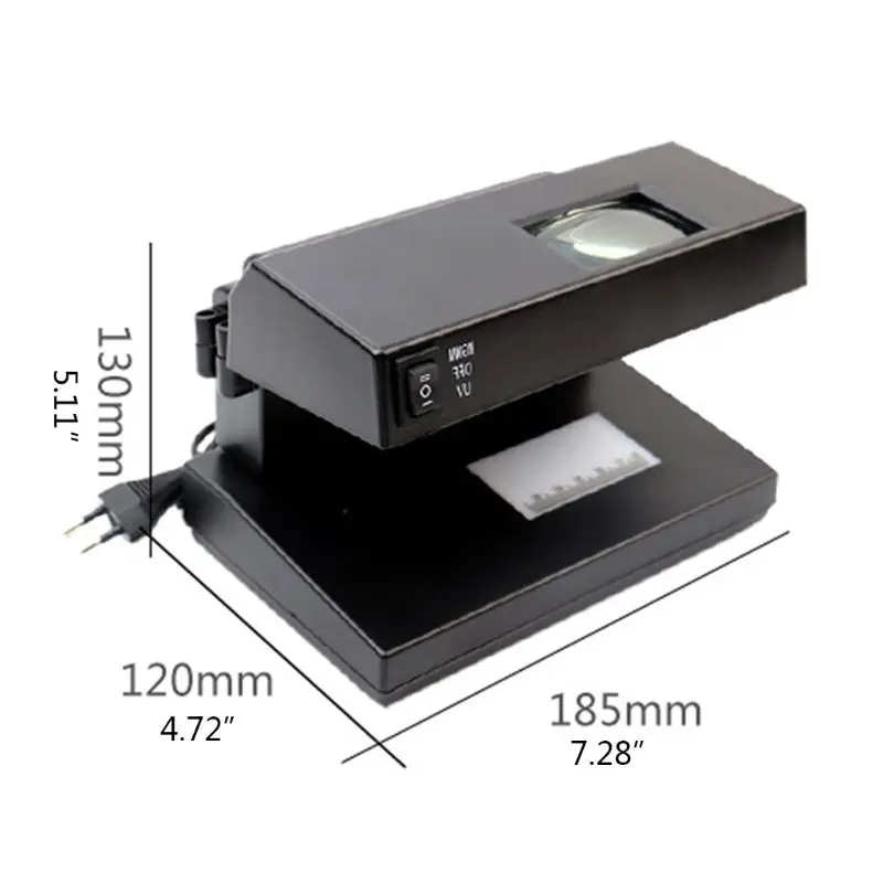 UV Currency Banknote Money Detector Currency Checker with Magnifier
