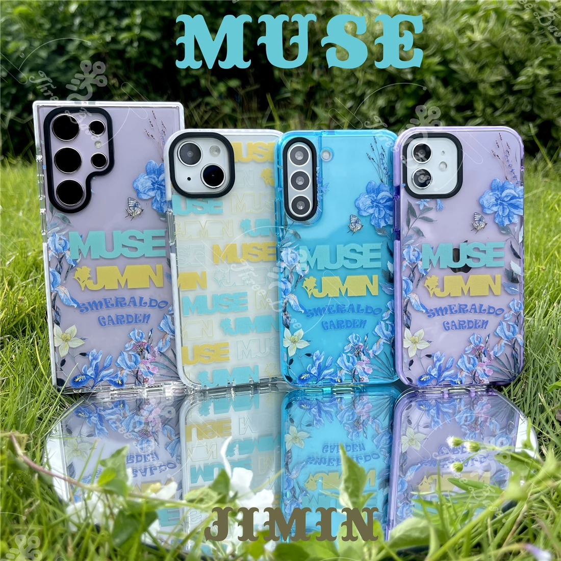 Phone case JIMIN MUSE For Samsung galaxy S23 S23Ultra S23+ S22 S21 S21FE S20FE S20Ultra S10 S23FE Note20 A53 A14 A73 A24 A34 A32