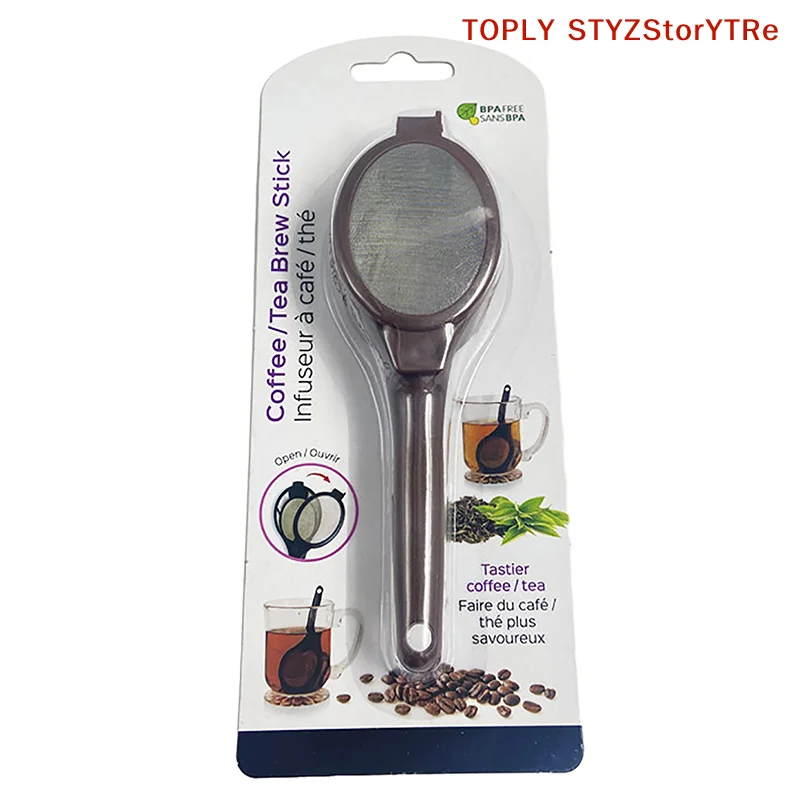 1PC Coffee Capsule Powder Filter Spoon Tea Infuser Reusable Loose Leaf Strainer Bag