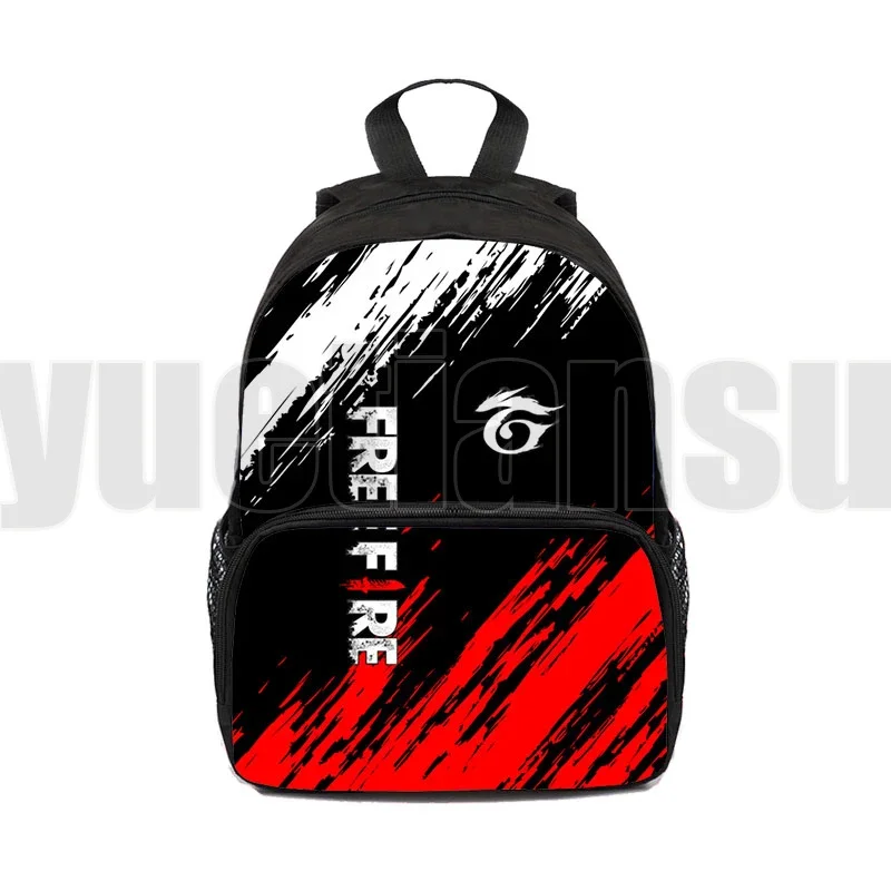 Game Free Fire Garena Backpack Boys Girls School Bag Children Anime Storage Box Kids School Gift Unisex  12/16 inch Travel Bags