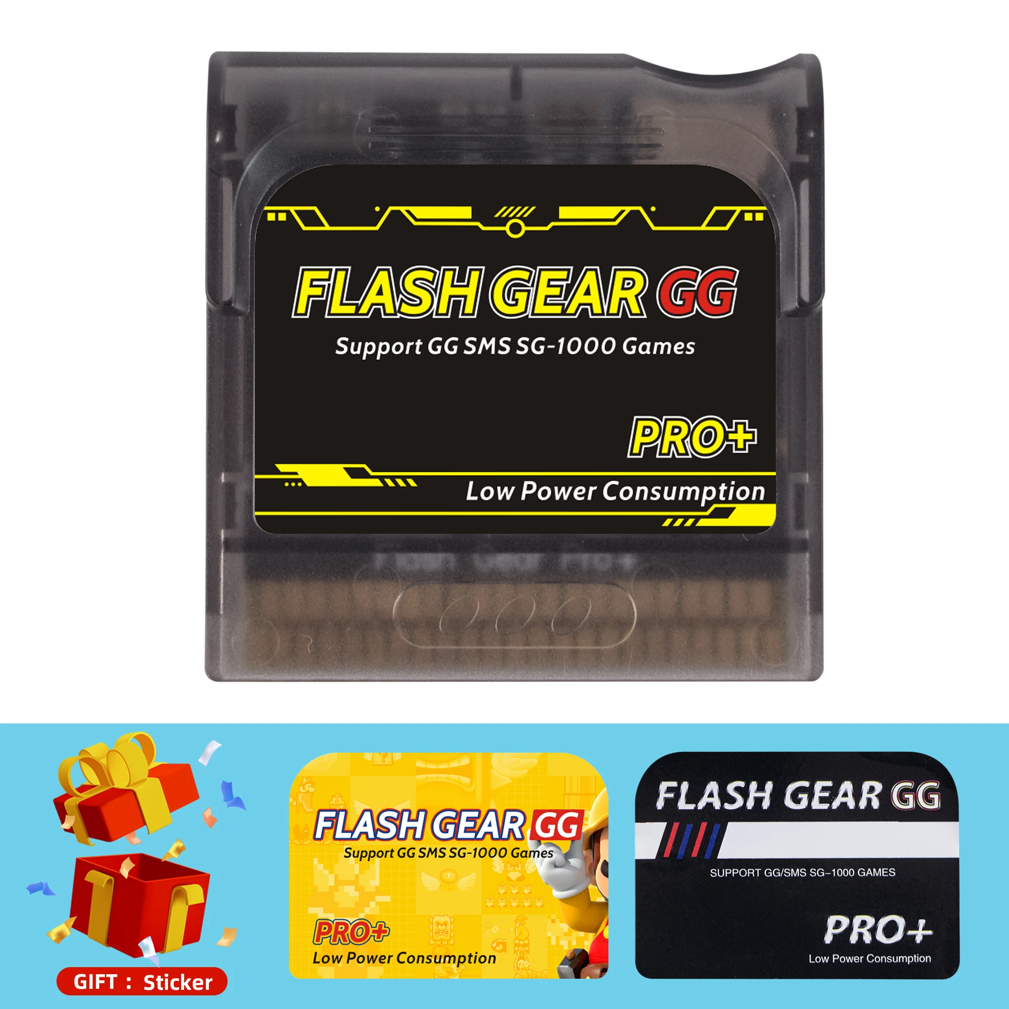 

Игровая флеш-карта REMANK Flash Gear Emulation GG Pro/Pro+ для Sega (аксессуары)