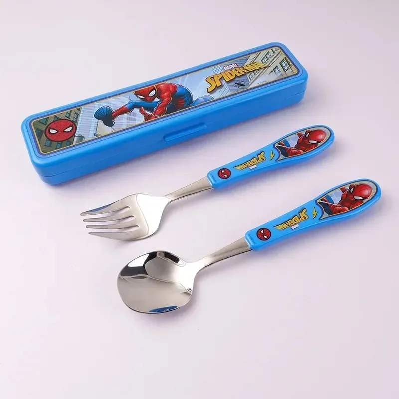 

Marveled Creative Peripheral Spoon and Fork 304 Stainless Steel Spoon and Fork Set Cute Fork and Tableware for Boys and Girls