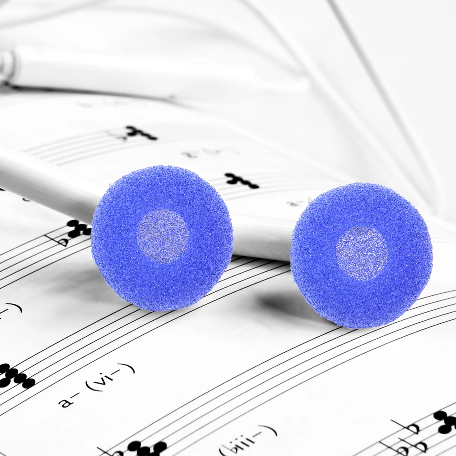 

50pcs Earphone Sponge Covers Thickened Comfortable Fit Noise Isolating Bass Boost Universal For In-Ear Headphones Earbud