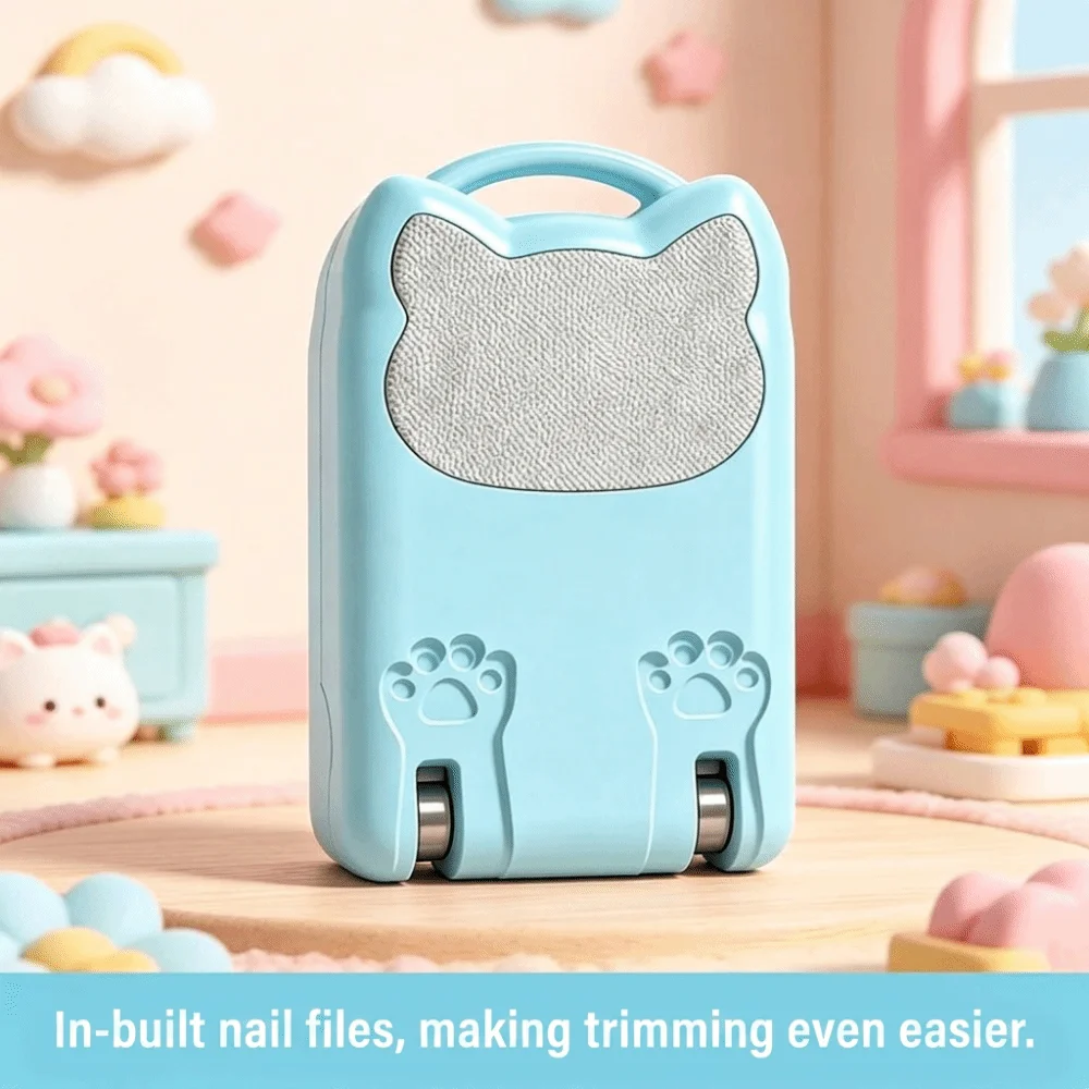 Mini Stainless Steel Nail Clipper Compact Portable Nail Trimmer Folding Design Smooth Nail Cutter Personal Care