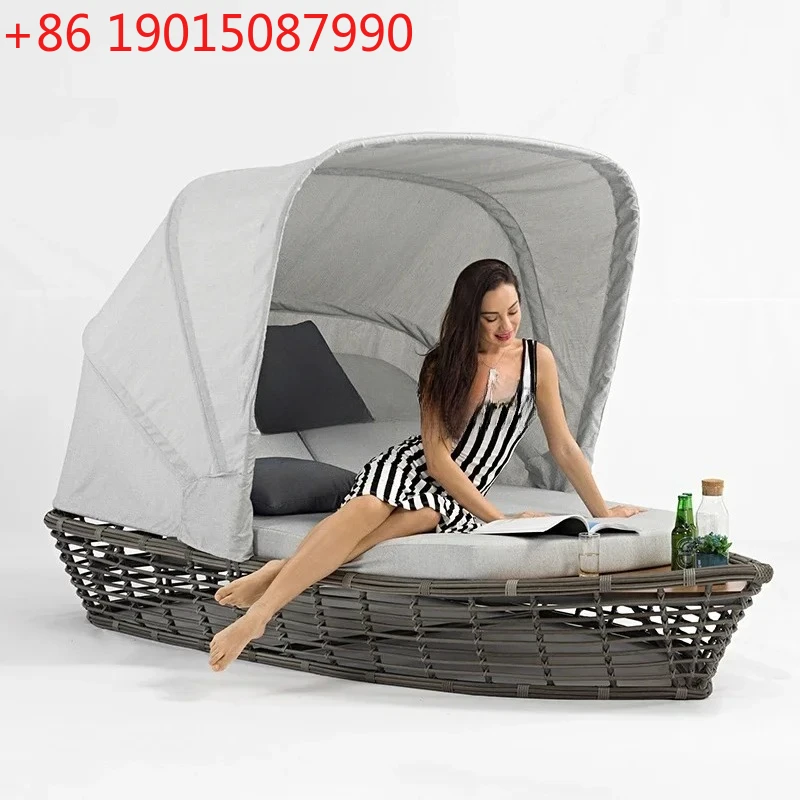 

Outdoor rattan sofa combination garden outdoor furniture open-air balcony bed