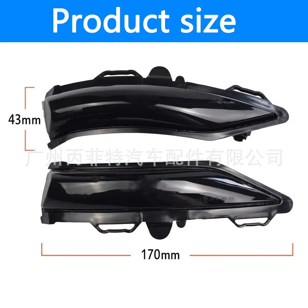 2pcs For Ford Fiesta MK8 LED Mirror Turn Signals