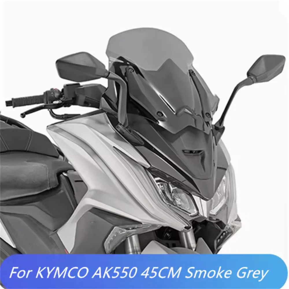 For Kymco AK550 windshield modification with high front windshield and competitive windshield accessories