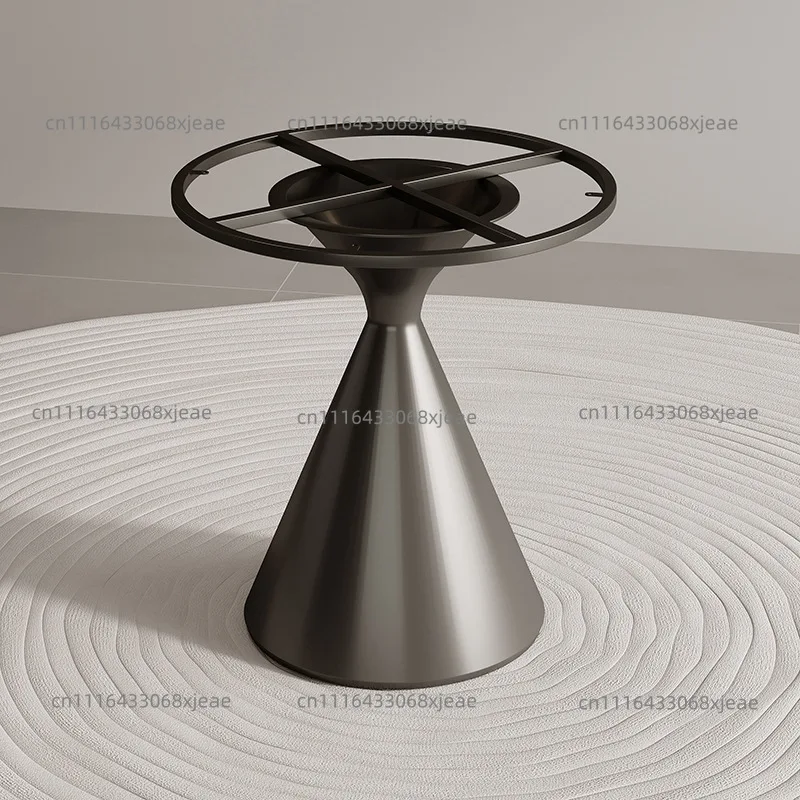 Tea table legs wrought iron marble bracket balcony rock slab table legs coffee table round feet dining  frame metal base