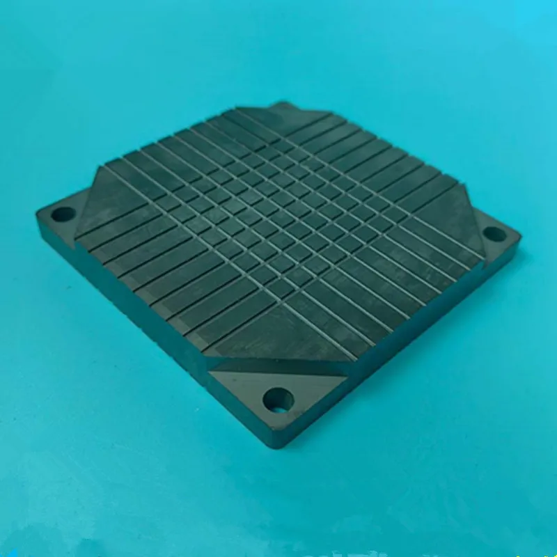 Silicon carbide ceramic sheet 300x300x3/5/8/10-30mm High temperature and wear resistant plate