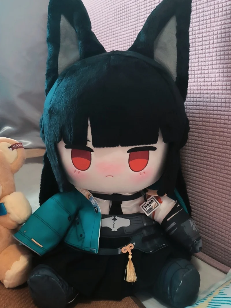 40cm Zenless Zone Zero Game Anime Plush Doll Hoshimi Miyabi Cartoon Doll Soft Stuffed Kawaii Room Decor Cute Birthday Gift