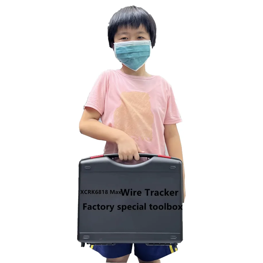 MY6818 Wire Tracker Portable Professional Wire Cable Tracker Metal Pipe Locator Detector Tester Line Tracker