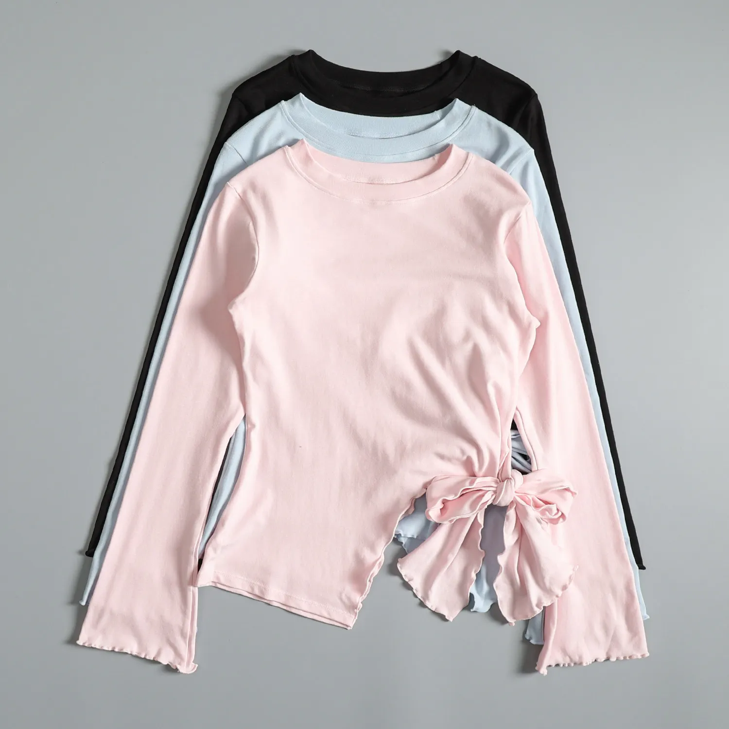 High-looking yoga clothes long-sleeved women's spring slimming running fitness quick-drying clothes fashionable new yoga tops