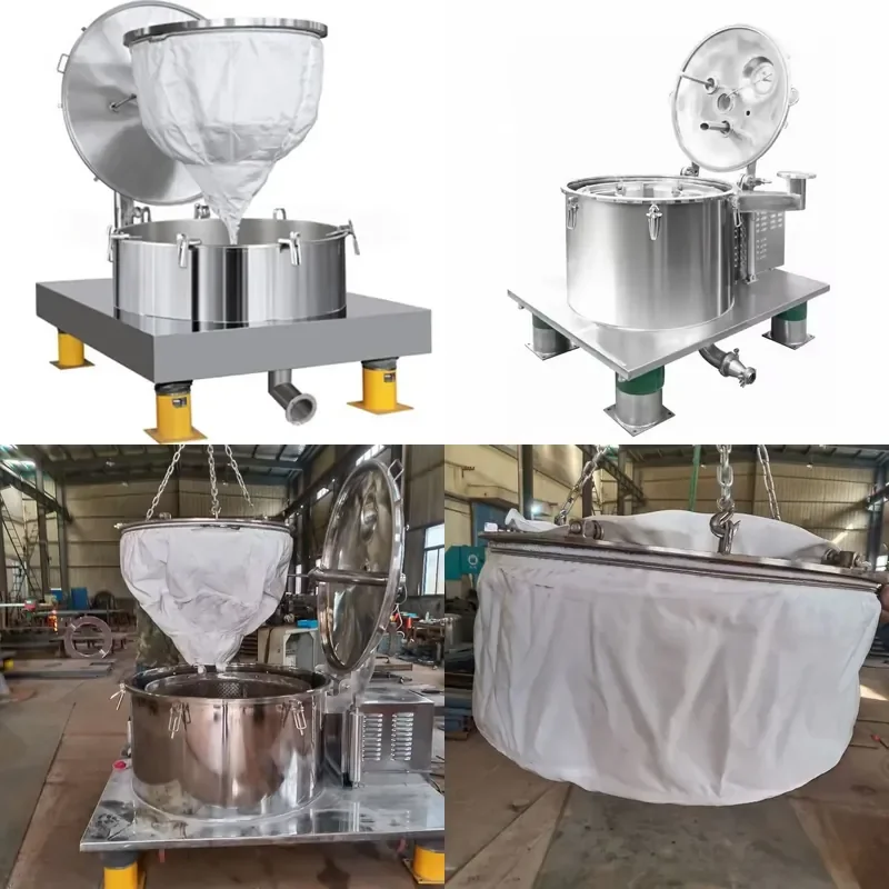 for PD Type Top-800 Discharge Cantilever Peeler Centrifuge Anti-Friction with Lifting Bag for Chemical Separation