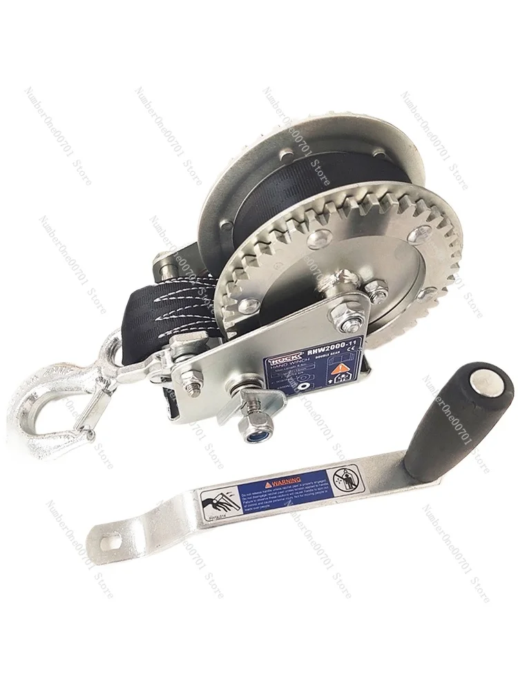 

Ouhang Yacht Trailer Accories Hand Cranked Windlass 200 2000 2500 Pou Boat Trailer Winch Durable Water Sports Gear