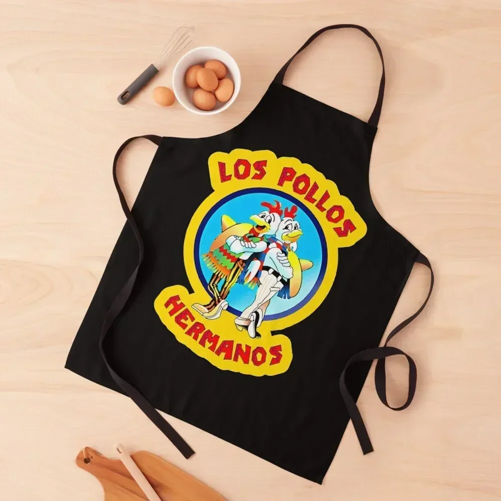 

Los Pollos Hermanos (14) Apron Cleaning Products For Home Restaurant Kitchen Equipment professional kitchen Men's Kitchen Apron