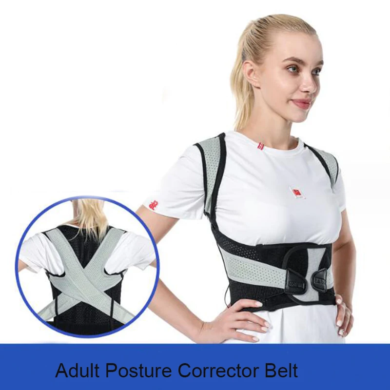 Student Hunchback Correction Belt Breathable Back Posture Correction Strap Adult Back Support Sitting Position Correction Tool