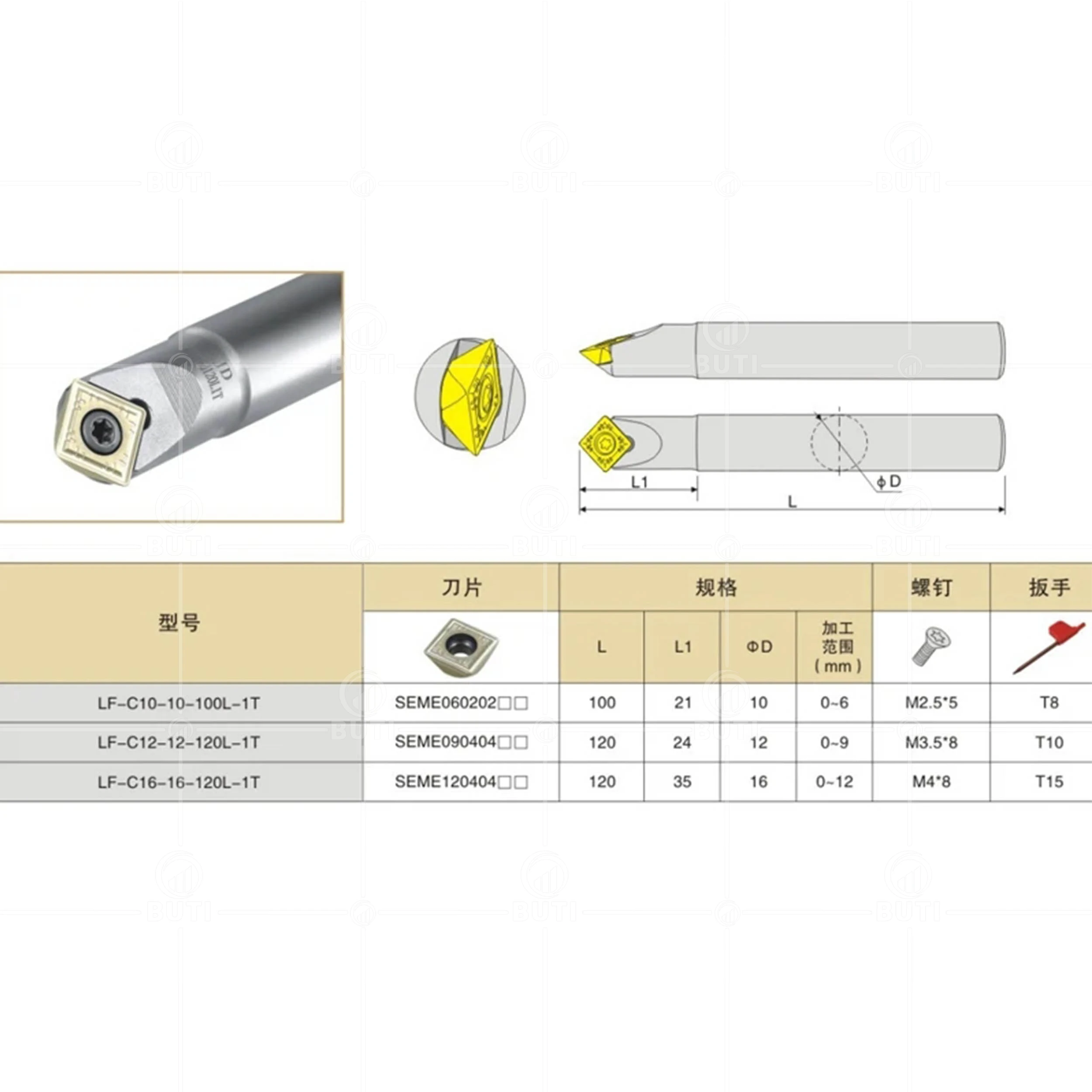 DESKAR 100% Original 45 Degree Fixed Point Chamfering Machine Tool White Holder CNC Lathe Cutter Suitable For SPMX Carbide Blade