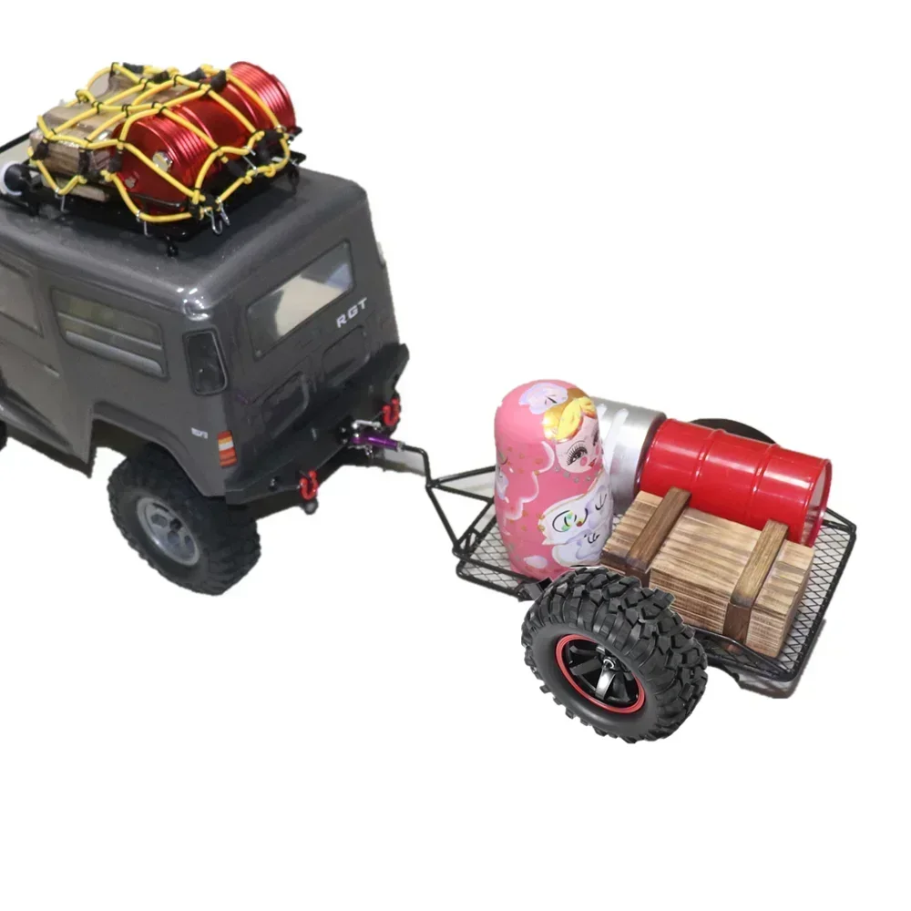 Metall RC Anhänger Hopper Rahmen Simulation Für 1/10 Rock Crawler Truck Trail Trxs TRX-4 TRX4 Axial SCX10 RC4WD D90 CC01