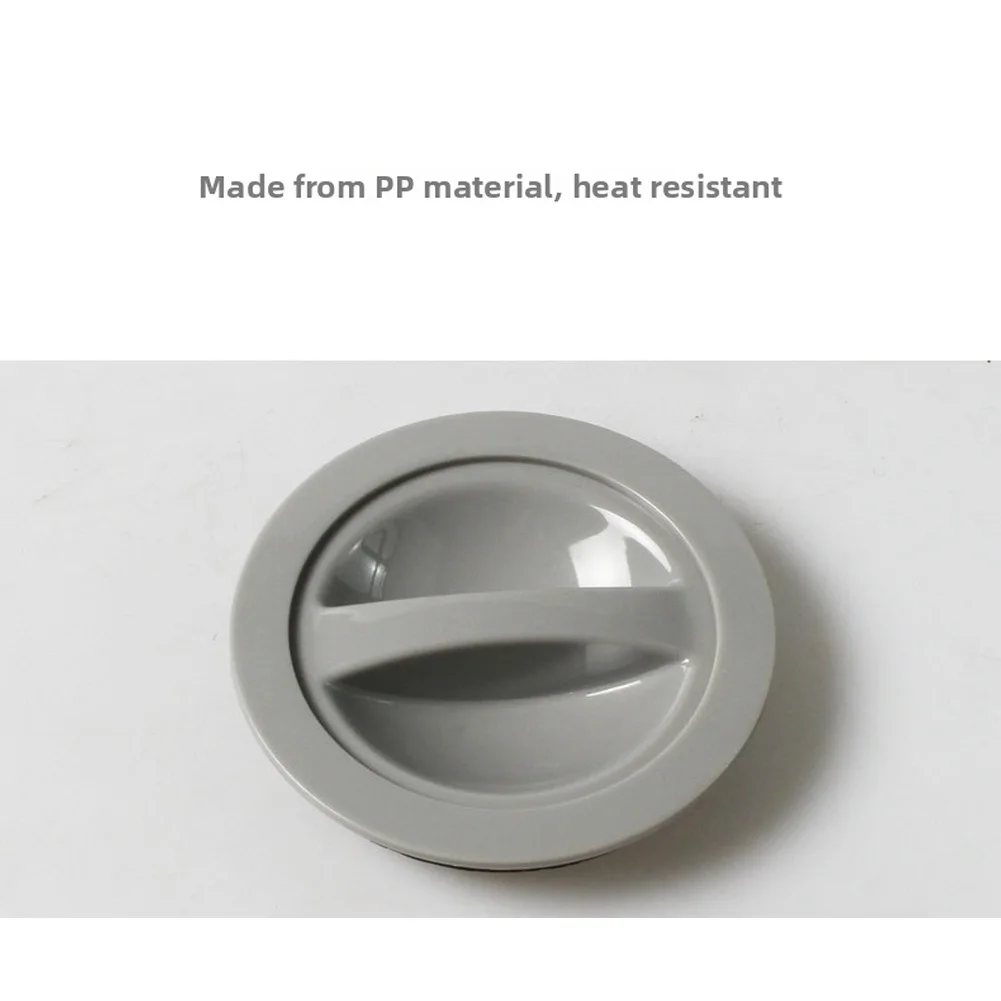 Kitchen Basin Drain Cover Made of PP Plastic with Soft Rubber Seal for Stable Fit on Standard Drain Dimensions