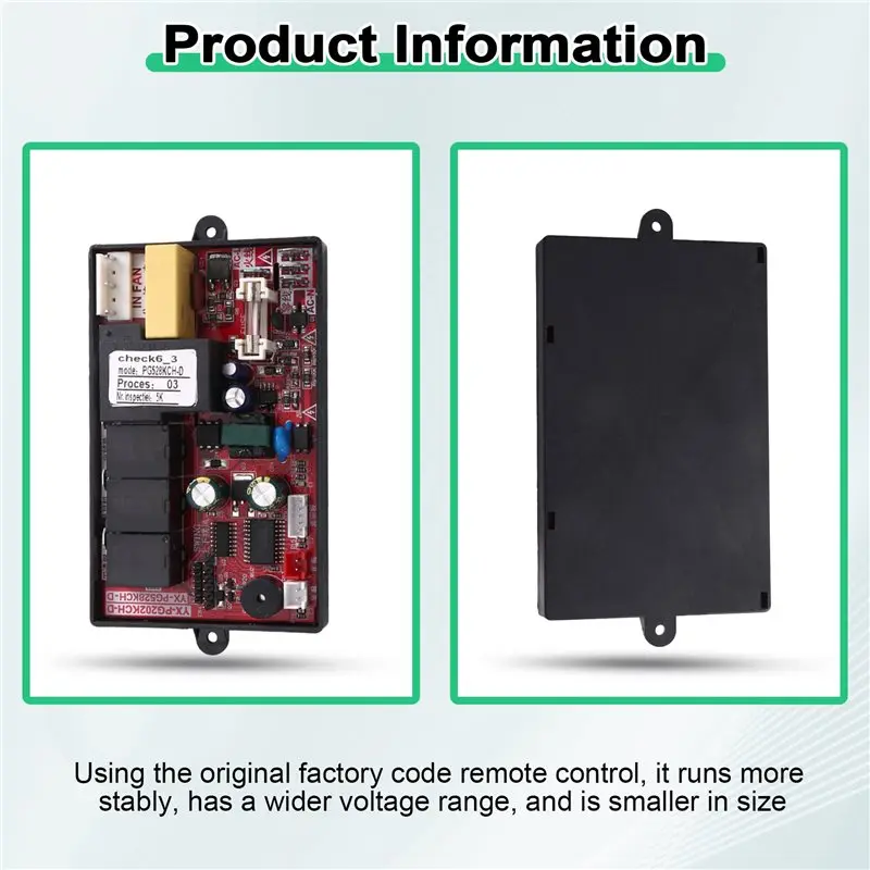 PG528 Control Board For Fixed-Frequency Wall-Mounted Air Conditioners Cooling/Heating+ Display Only