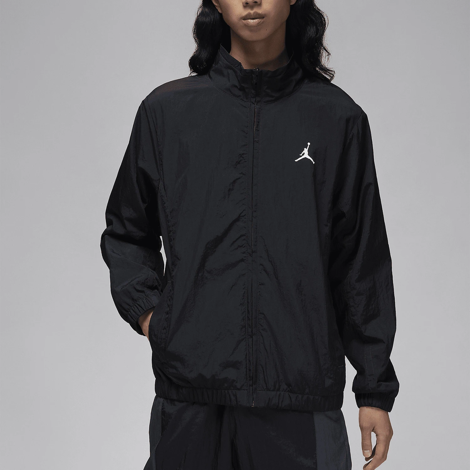 Nike genuine JORDAN men's woven training sports stand up collar jacket FN4538-010