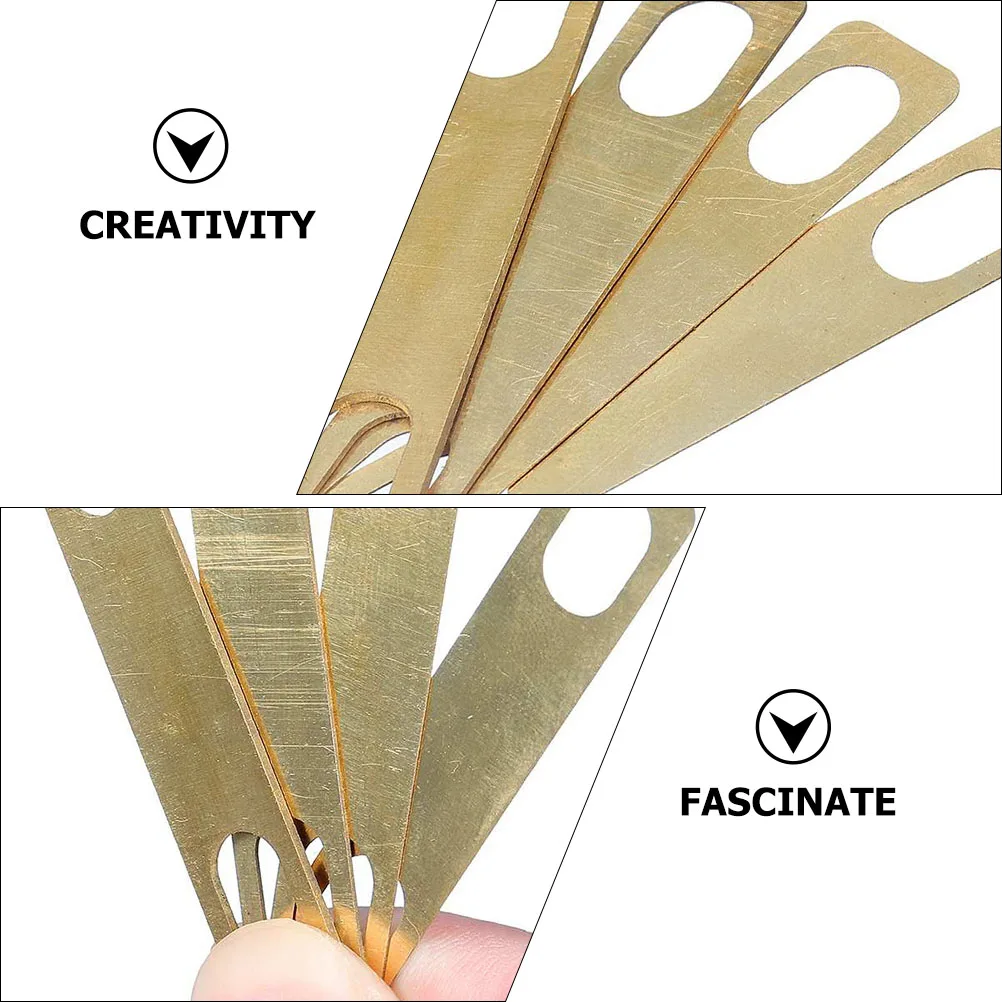 1set Guitar Neck Shims Brass Thickened 0.2Mm 0.5Mm 1Mm Durable Metal Shim For Electric Bass Replacement Parts Accessories Guitar