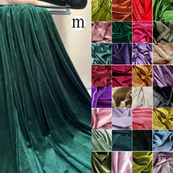 High Quality Velvet Fabric by Yard Formal Dress Photographic Backdrops Wedding Party Decoration Curtain Cloth Drap DIY Material