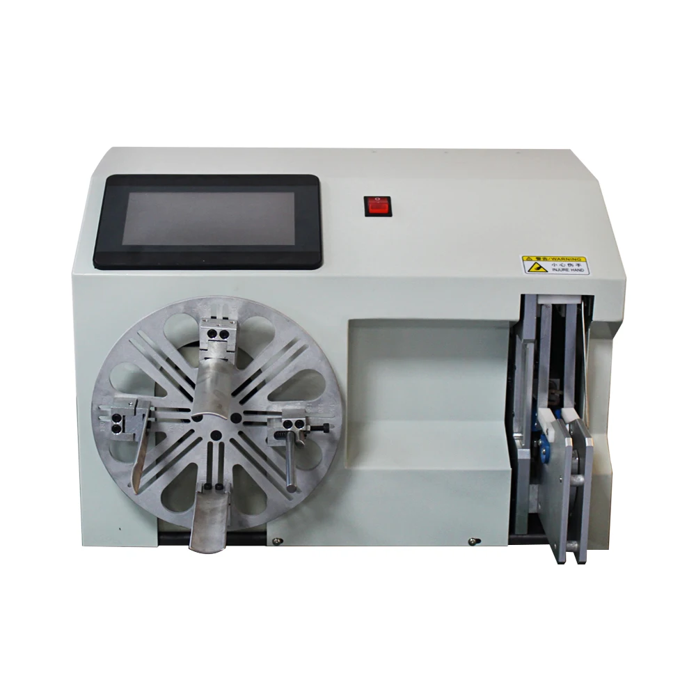 

LY 5-30 Small Touch Screen Cable Wire Coil Winding Binding Machine With 220V 110V