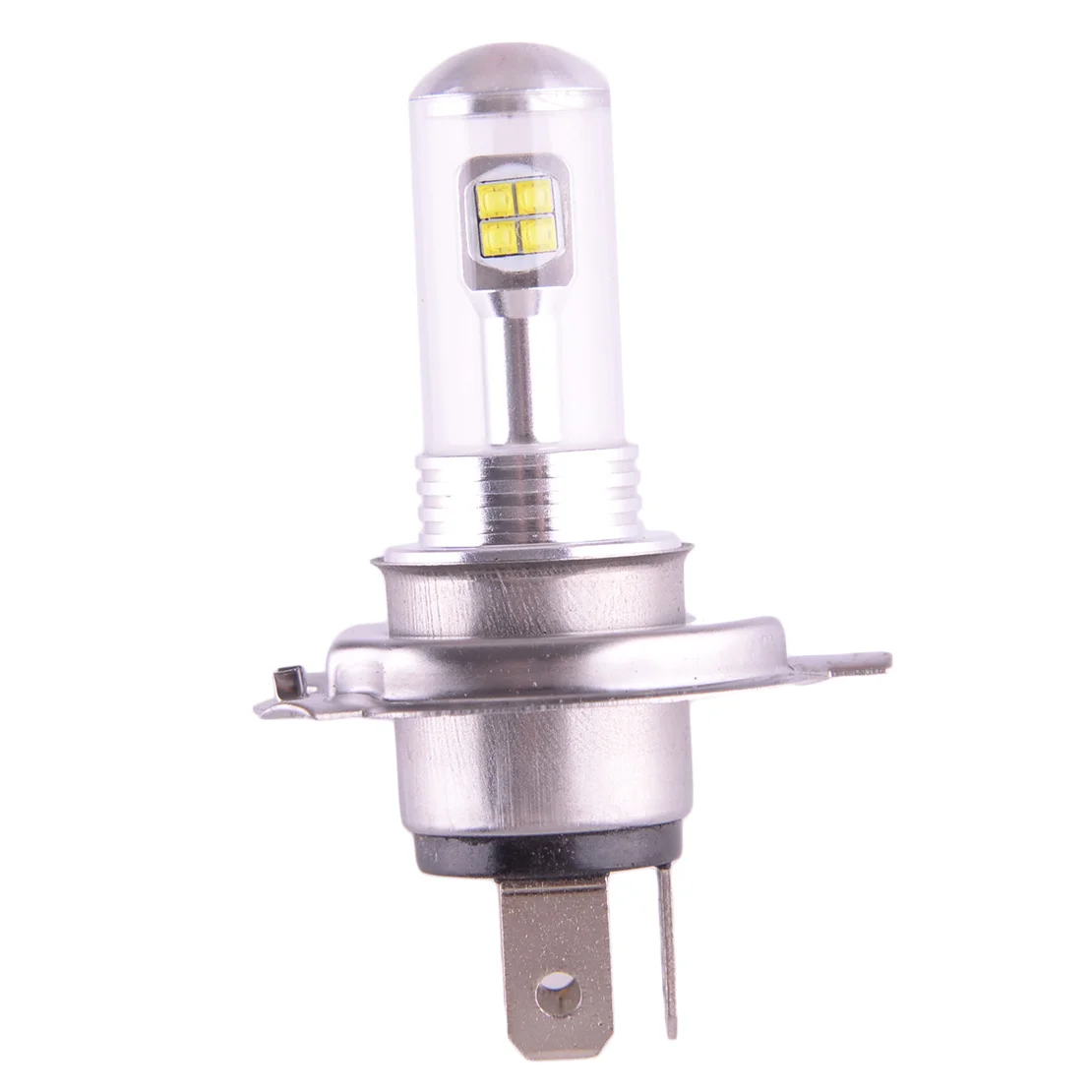 2Pcs 9-36V Motorcycle White Snowmobile LED Headlight Bulb Waterproof Fit for Polaris RMK 500 600 700 800 900 6500K 80W