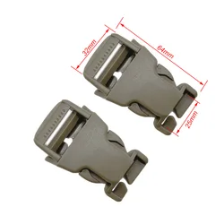 QASM Correas MOLLE 1 Pulgada para Chaleco Táctico y Mochila