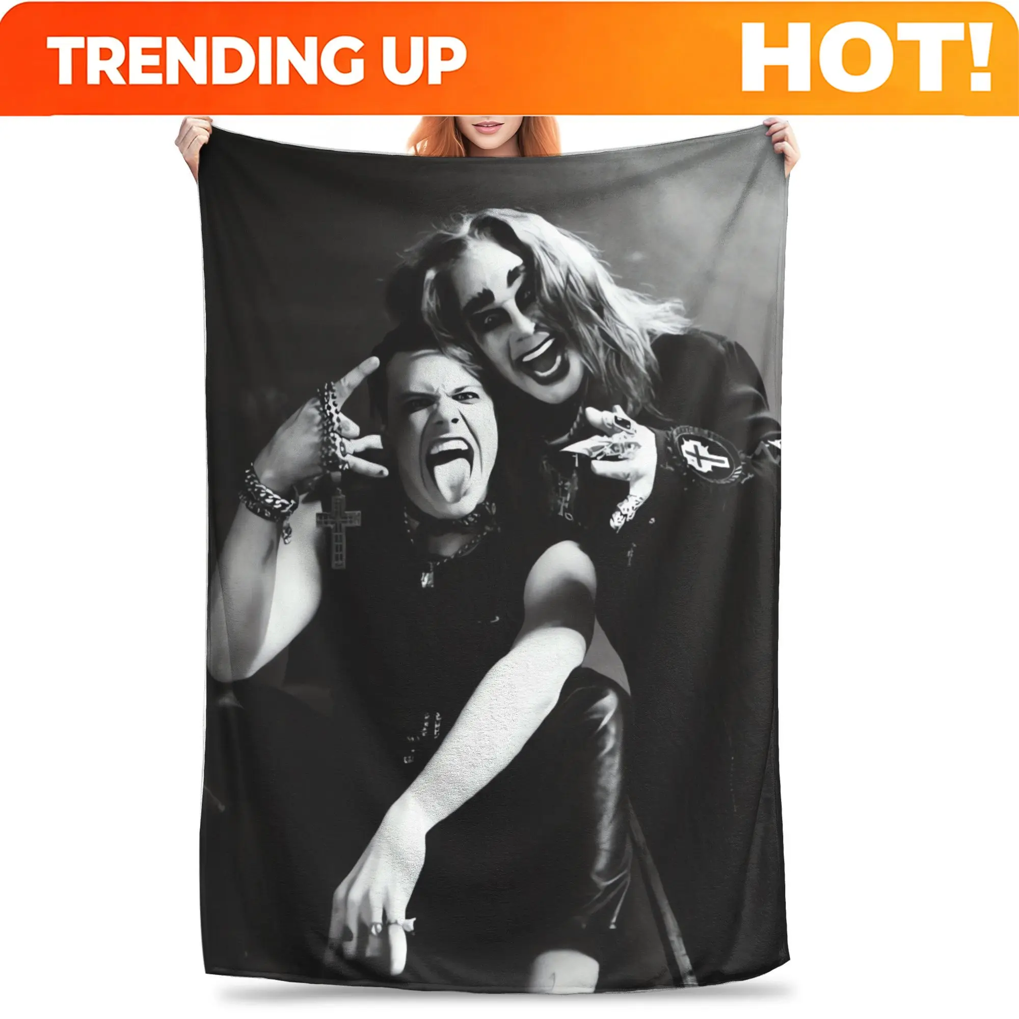 Customize Yungblud Everyday Blanket for Relaxing Naps in a Calm Bedroom, Travel Breaks, And Comfortable Moments Both Inside And