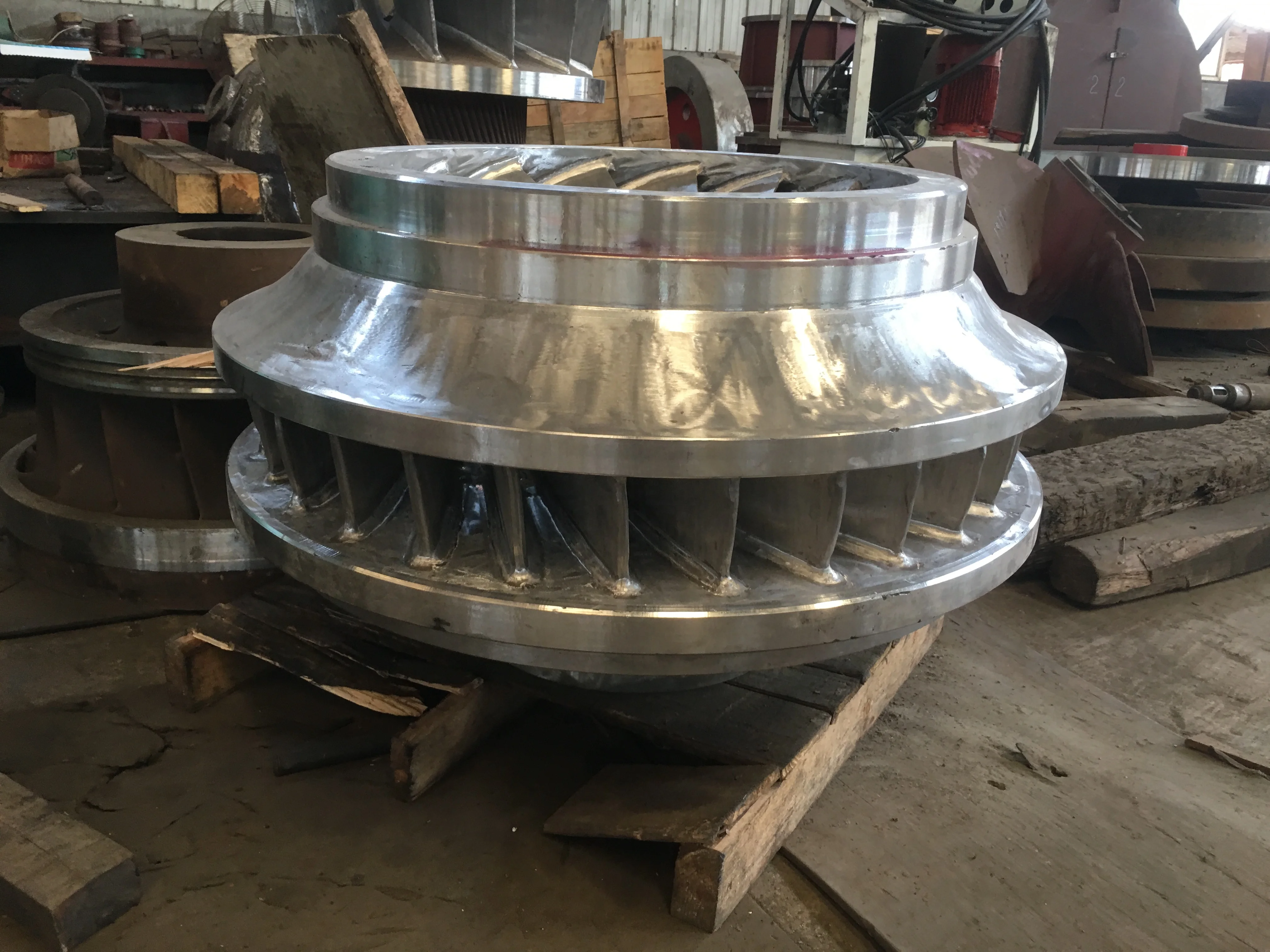 Mini Hydro Turbine Pelton Loper Rad Edelstahl