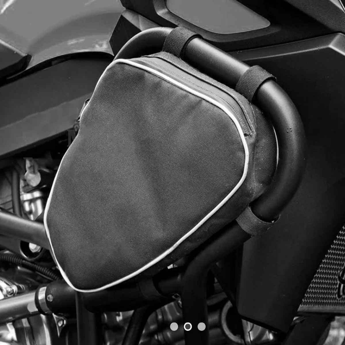 

Рама мотоцикла, защитные дуги, водонепроницаемая сумка для инструментов для ремонта, сумка для размещения, 2 шт. для Suzuki V-Strom DL650 DL1000 для Givi для Kappa