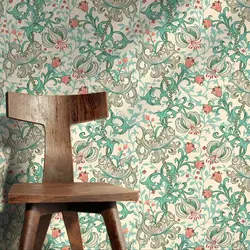 Vintage Floral William Morris Wallpaper ,Peel and Stick Wallpaper For Wall Art Wall Decor,Self-adhesive Or Tradition Wall Mural