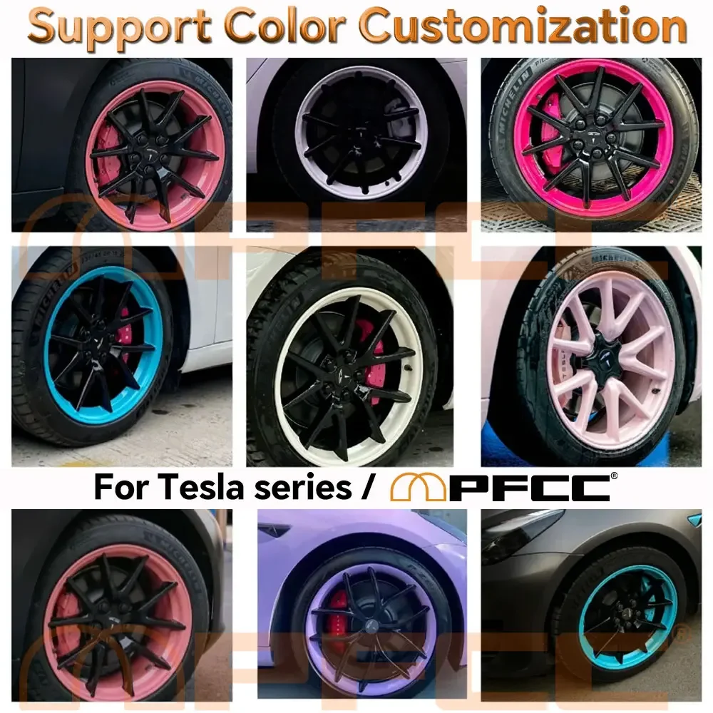 4PCS Wheel Cover for Tesla Model Y 19 Inch Performance Automobile Replacemen Hub cap Full Rim Cover Car Accessories 2018-2024