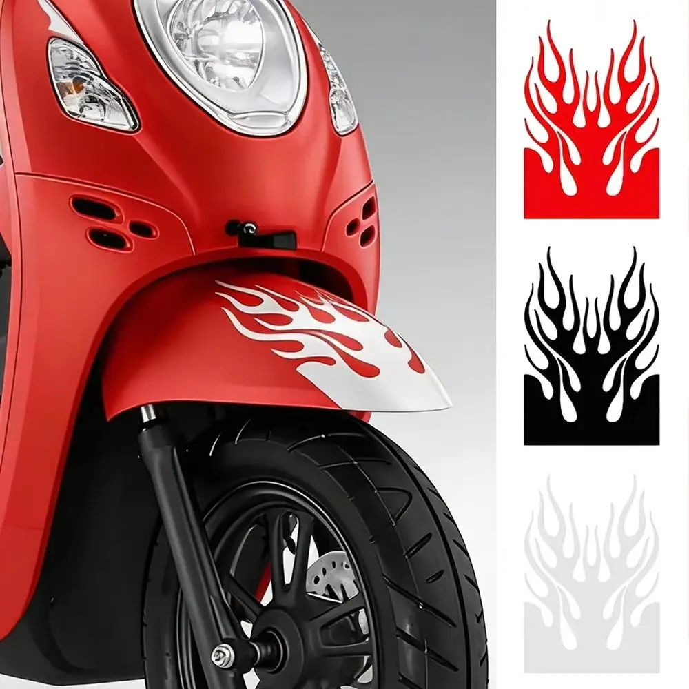 

1Pcs Racing Stripes Motorcycle Sticker Waterproof Decal Flame Reflective Sticker Scratch Decoration PVC Decoration Sticker