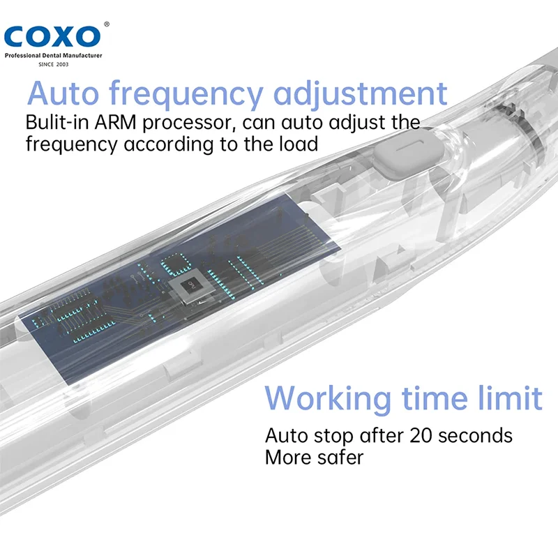 COXO Ultra Smart Endo Ultrasonic Activator Wireless LED Ultrasonic Activator For Endodontic Root Canal Irrigation