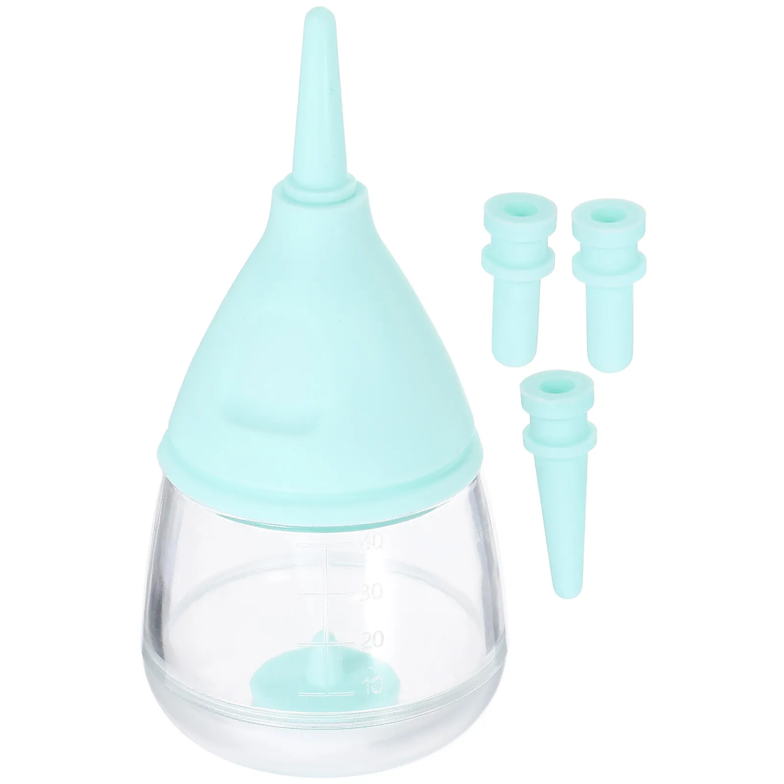 Pet Feeding Bottles Blue Color 120ml Puppy Kitten Milk Container Easy to Use for Cats Dogs Rabbits Nursing Supplies