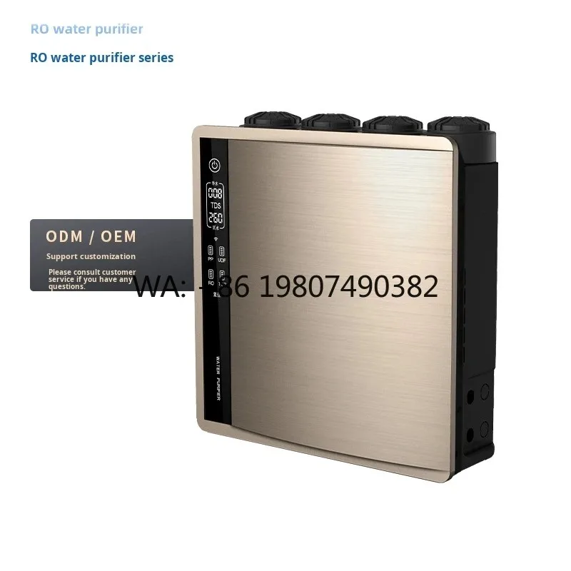 

Faucet RO Purifier, 4 Stage Filter, Fast 2L/min Flow, Rust Removal Tech, Safe Direct Drinking for Family Daily Sanitation