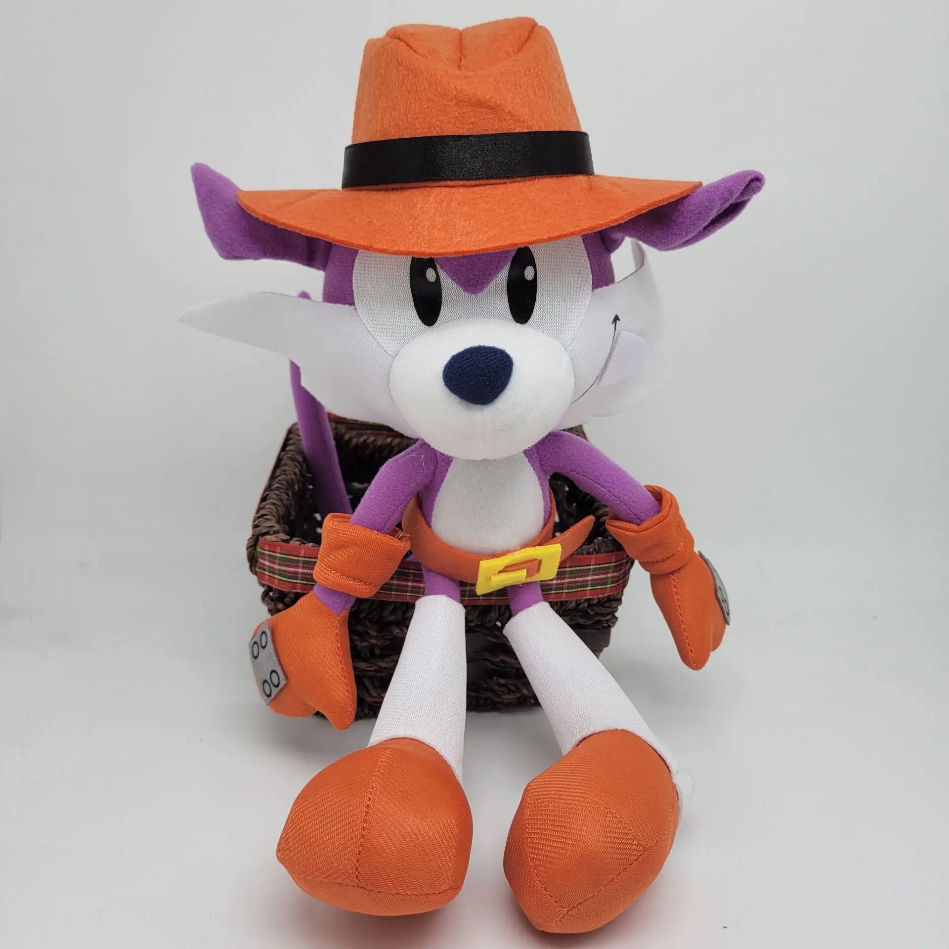 GE Animation The Hedgehog Fang The Sniper 10" Plush Doll Toy view 2